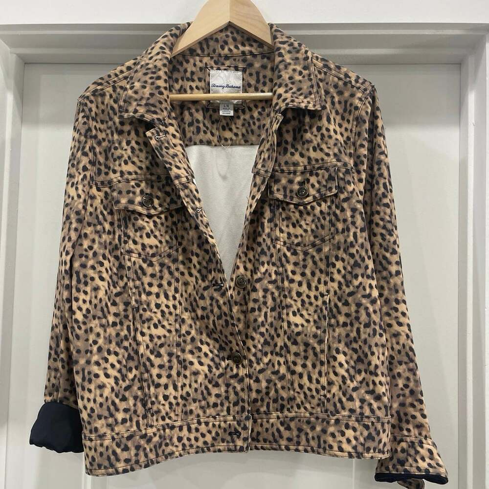 Tommy Bahama Salina Sands Faux Suede Trucker Jacket